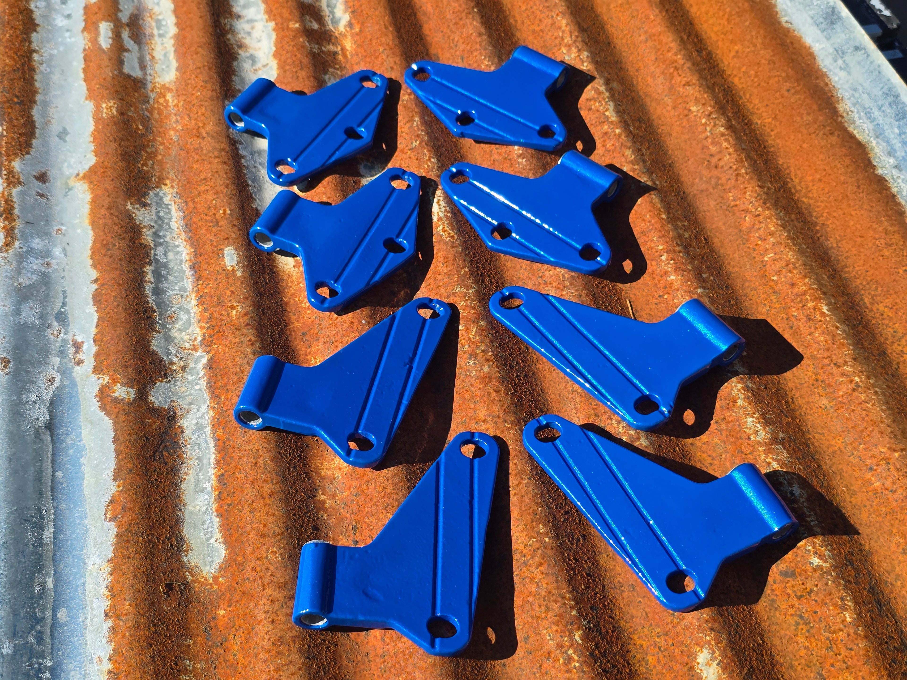 Jeep Wrangler JK Powder Coated Inner Door Hinge Mounts