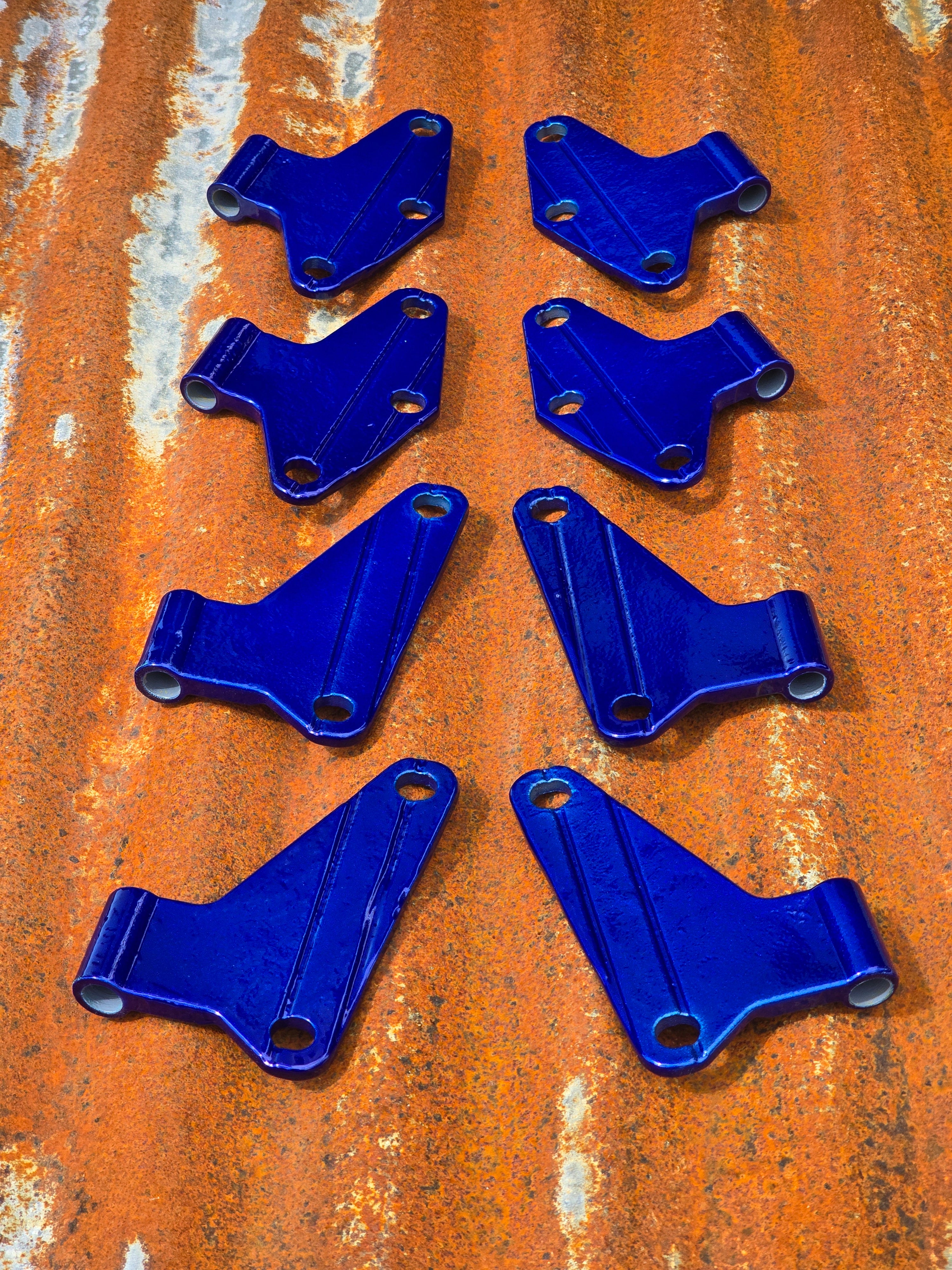 Jeep Wrangler JK Powder Coated Inner Door Hinge Mounts