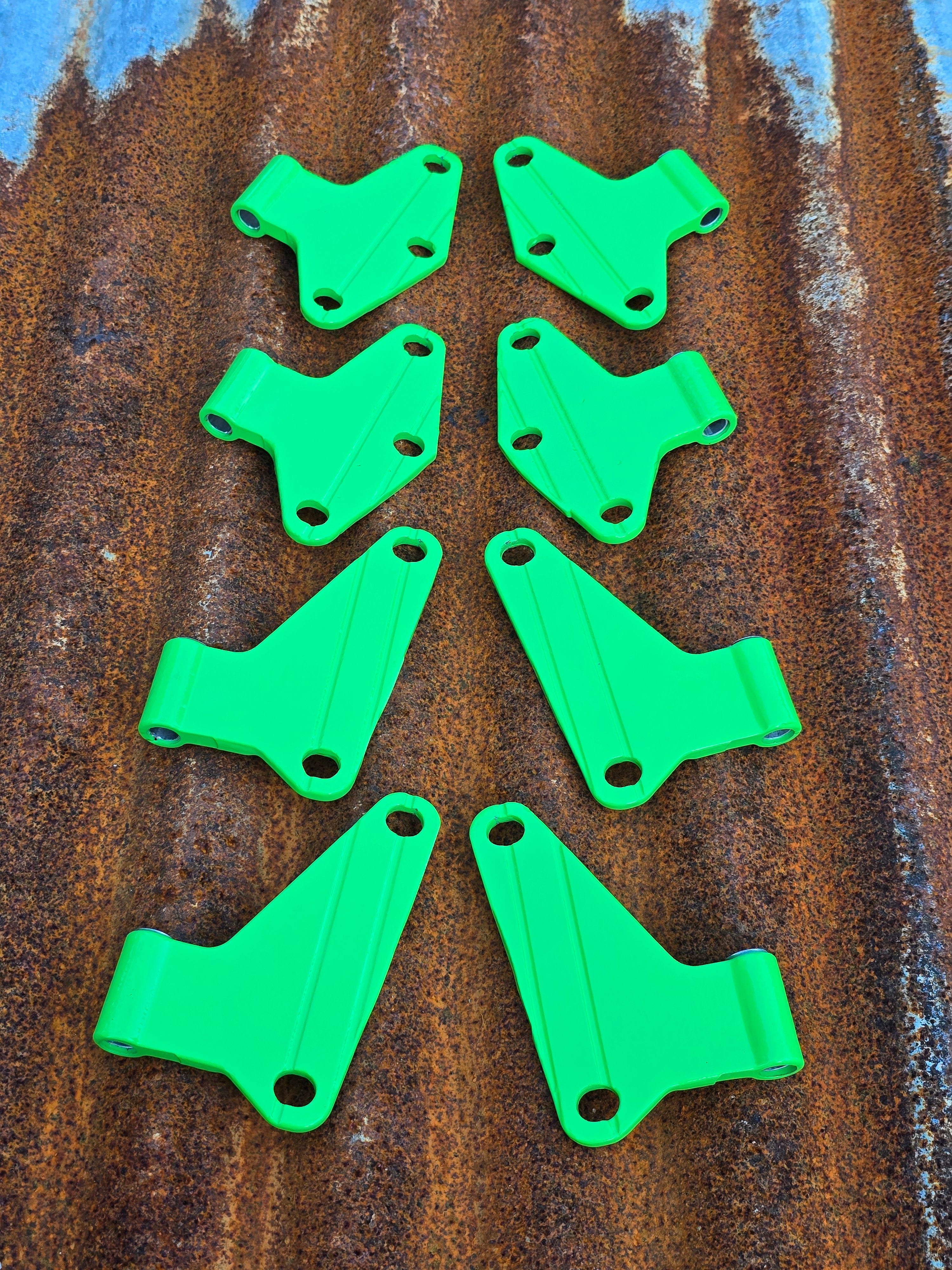 Jeep Wrangler JK Powder Coated Inner Door Hinge Mounts
