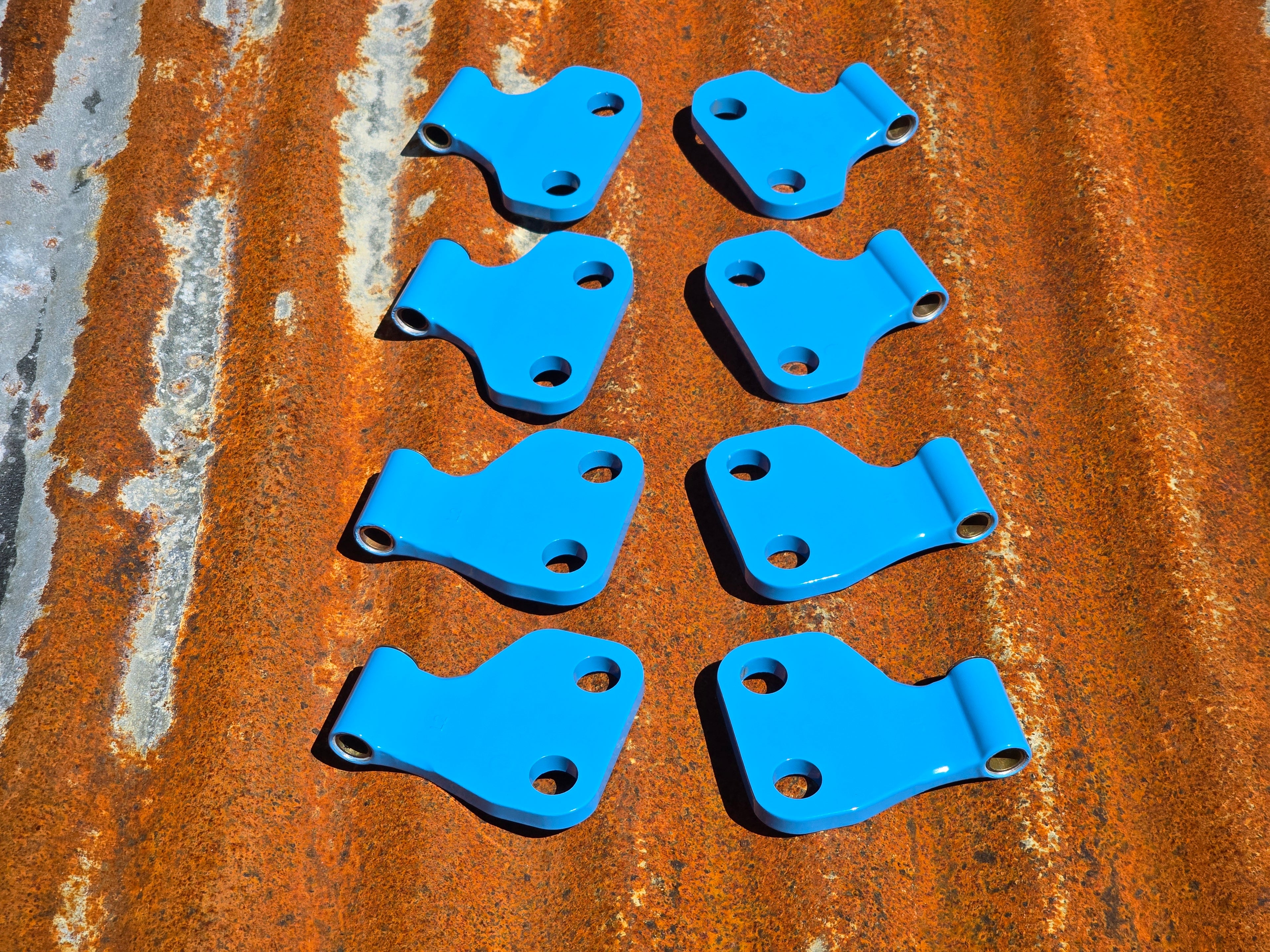 Jeep Wrangler JL & JT Powder Coated Inner Door Hinge Mounts