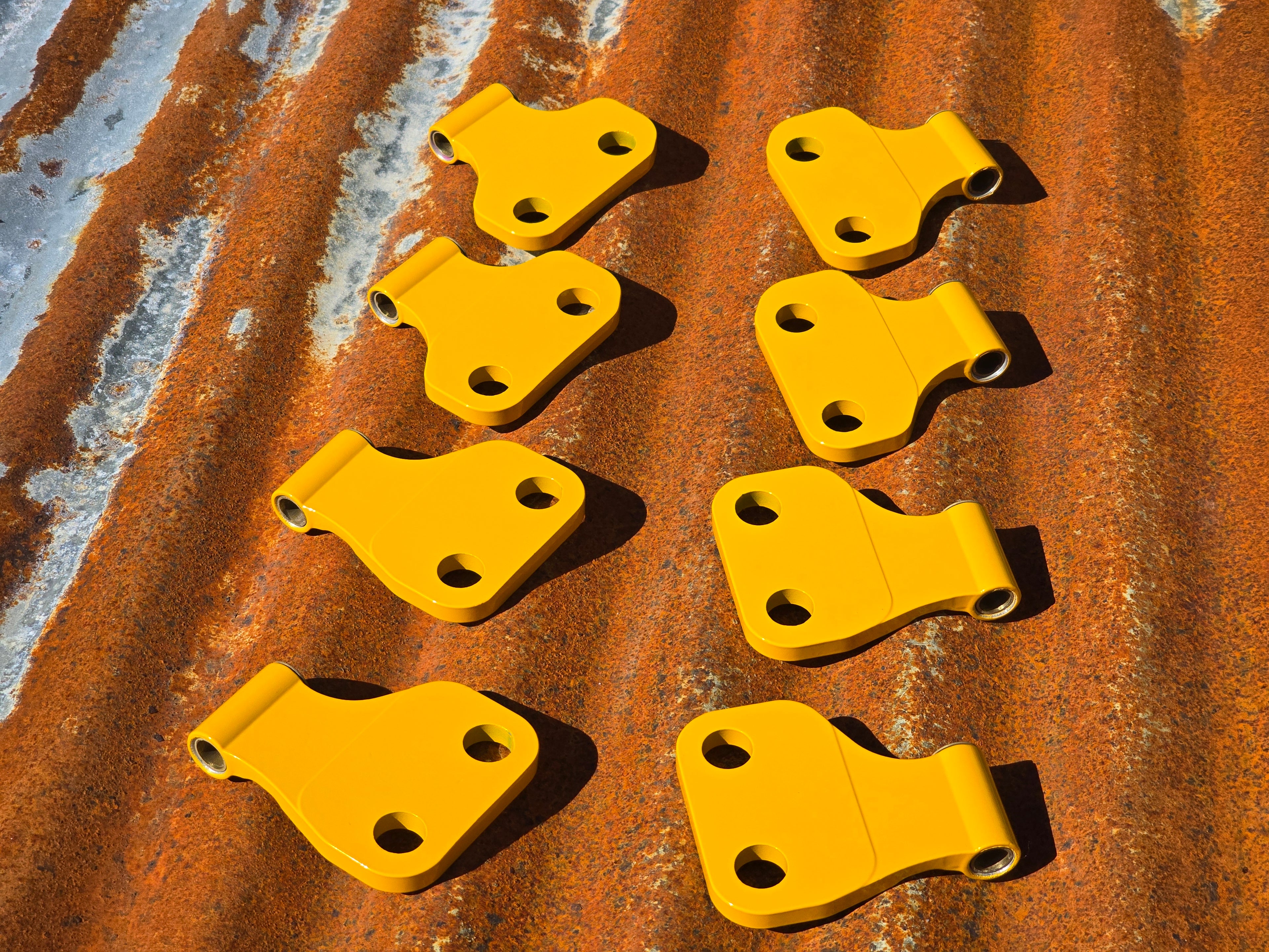 Jeep Wrangler JL & JT Powder Coated Inner Door Hinge Mounts