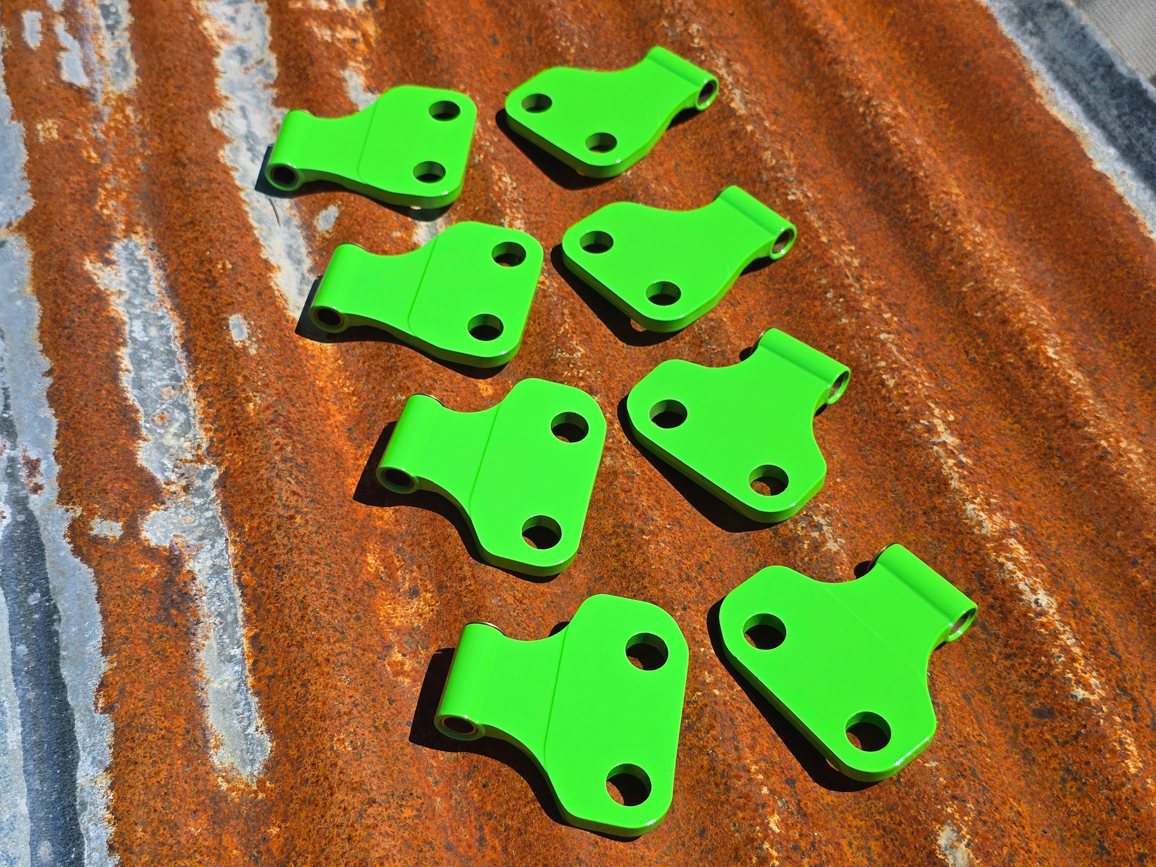 Jeep Wrangler JL & JT Powder Coated Inner Door Hinge Mounts