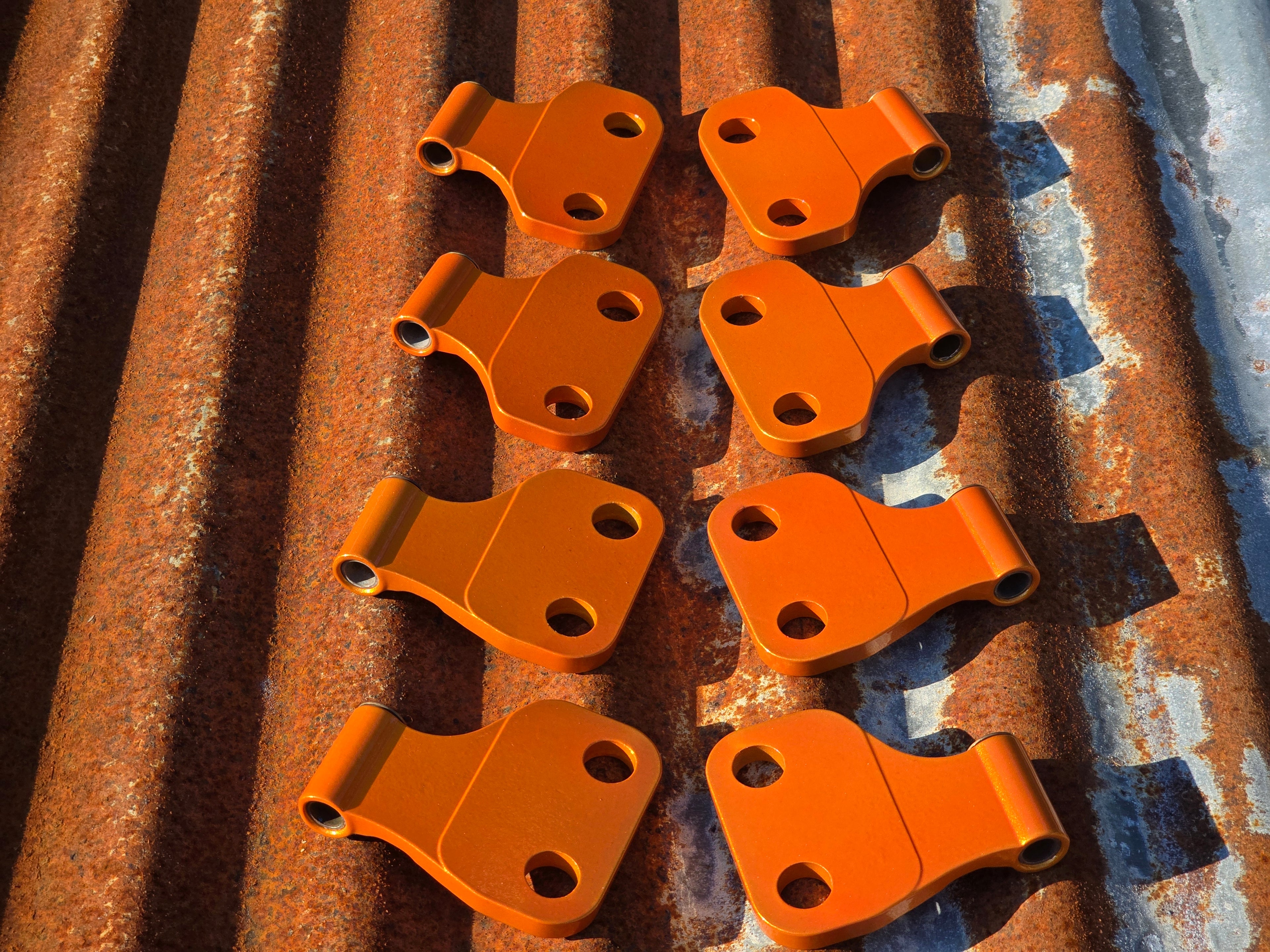 Jeep Wrangler JL & JT Powder Coated Inner Door Hinge Mounts