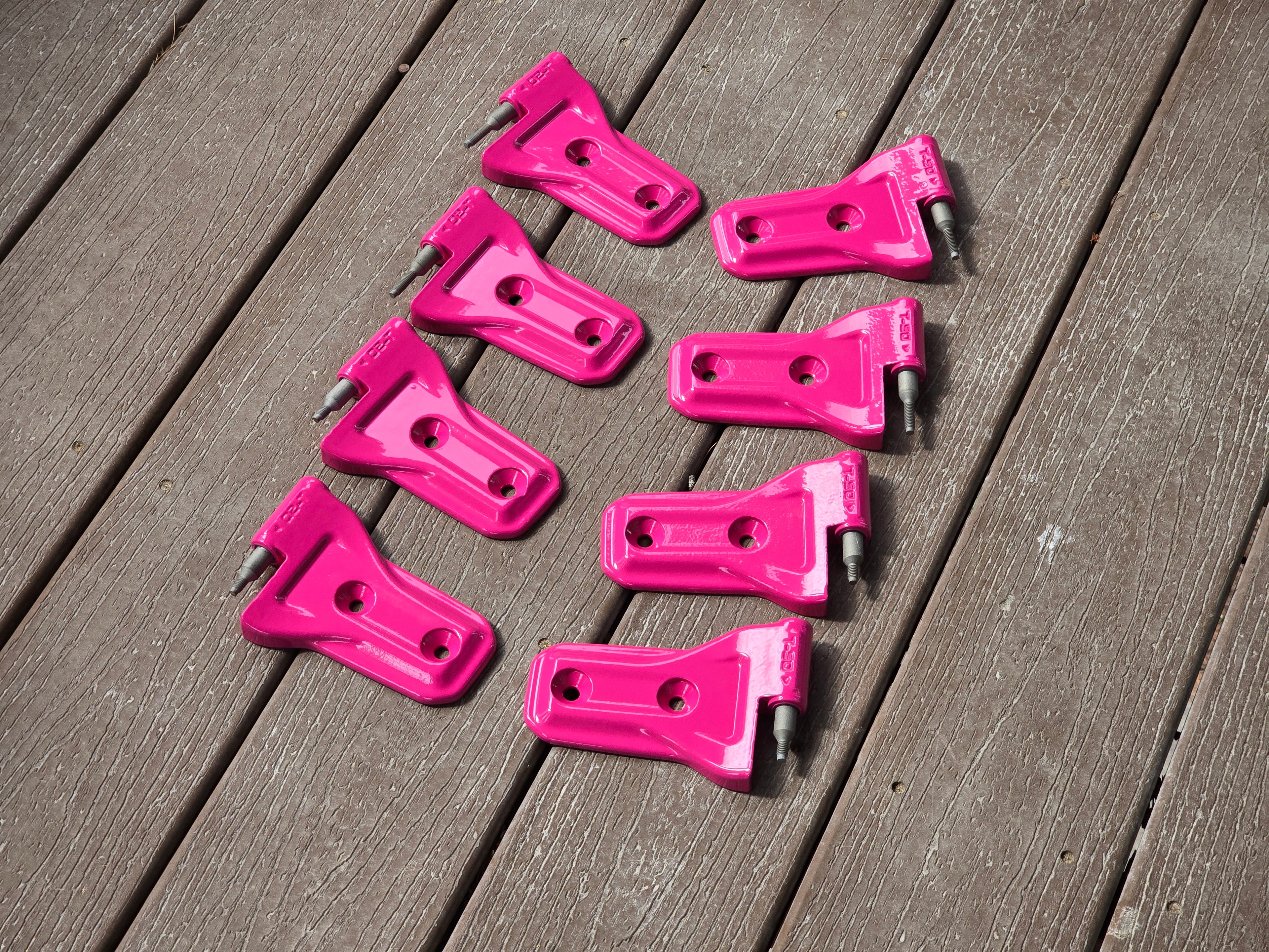 Jeep Wrangler JL / JT Powder Coated Door Hinges