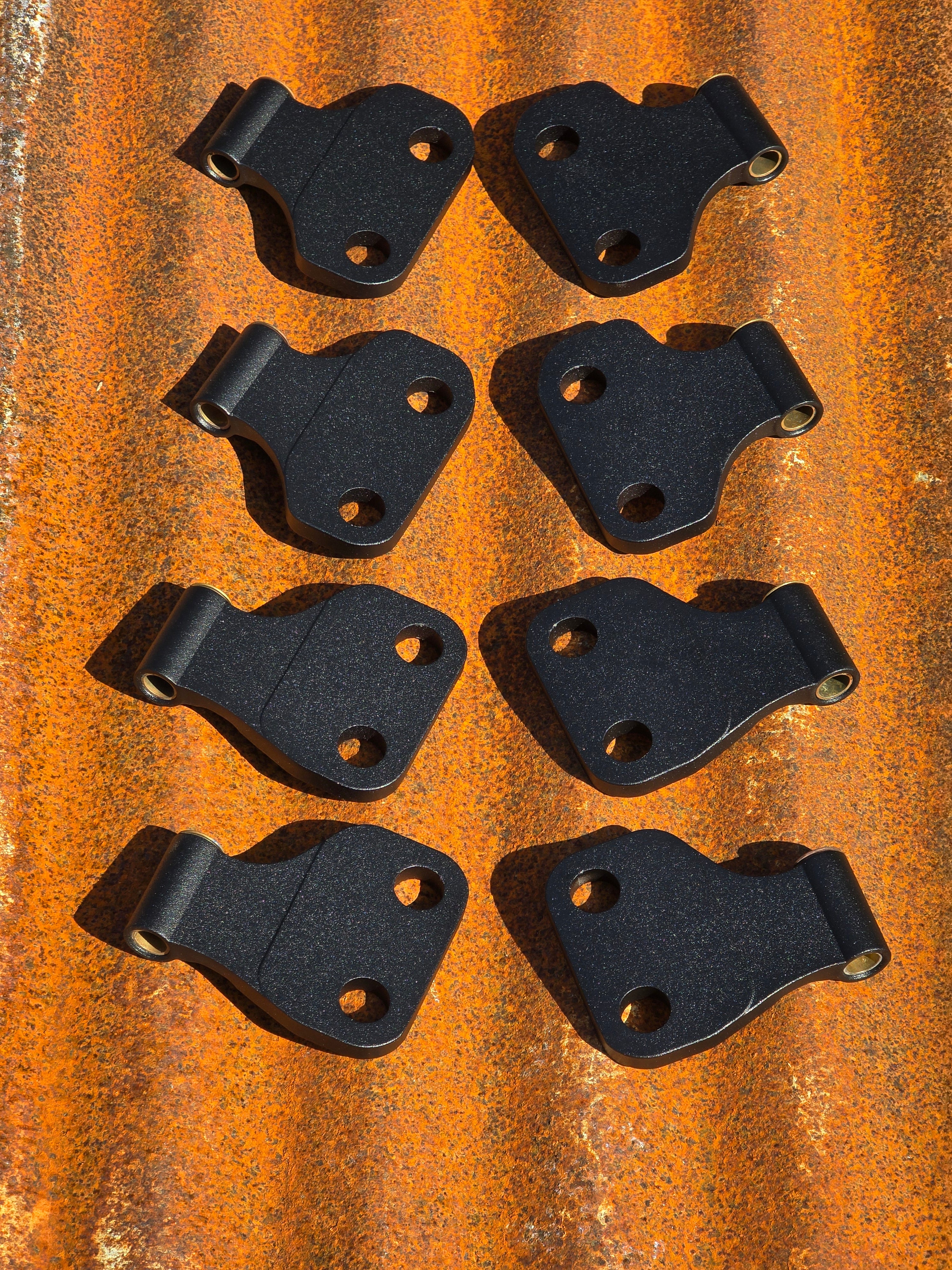Jeep Wrangler JL & JT Powder Coated Inner Door Hinge Mounts