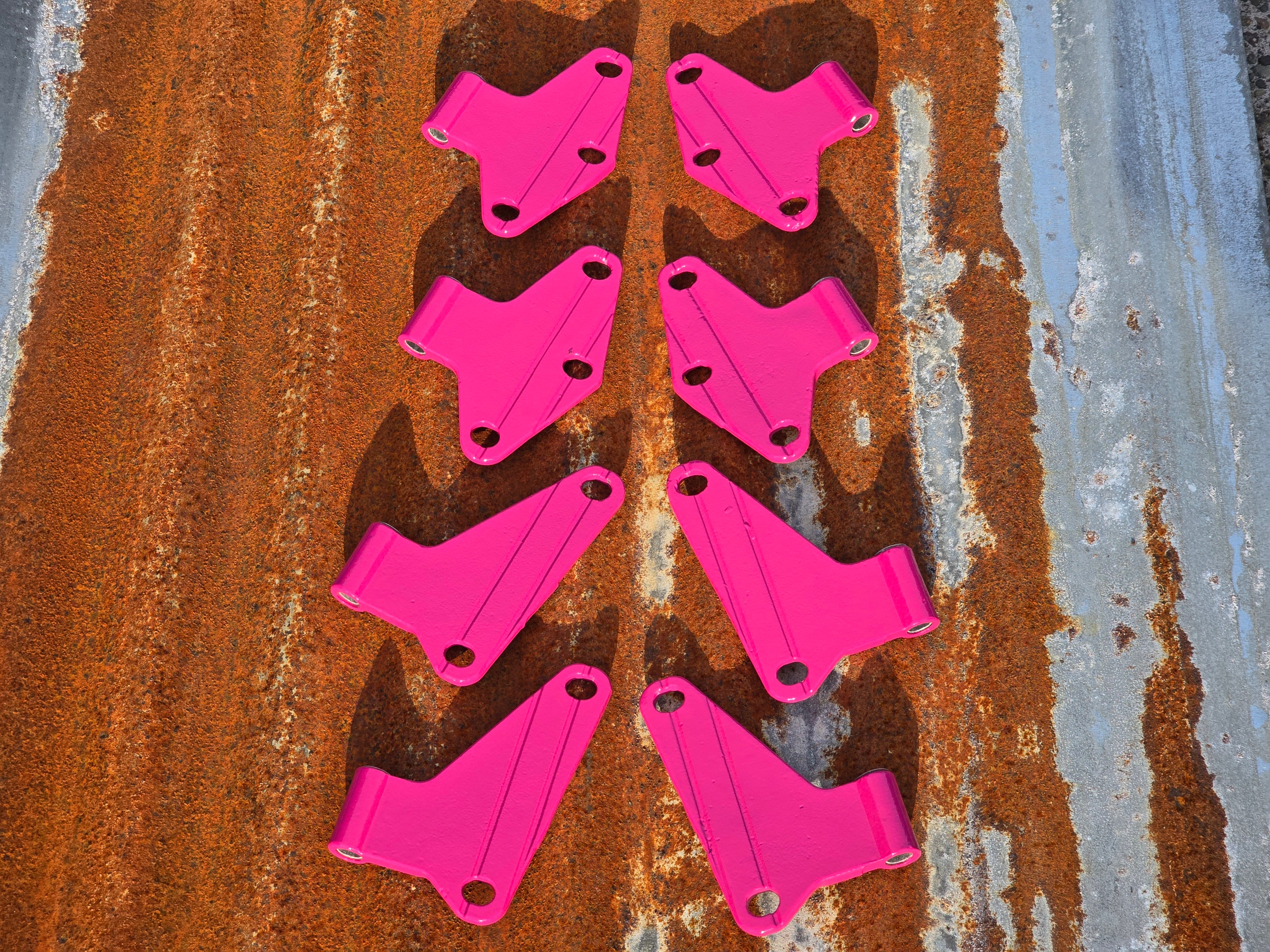 Jeep Wrangler JK Powder Coated Inner Door Hinge Mounts