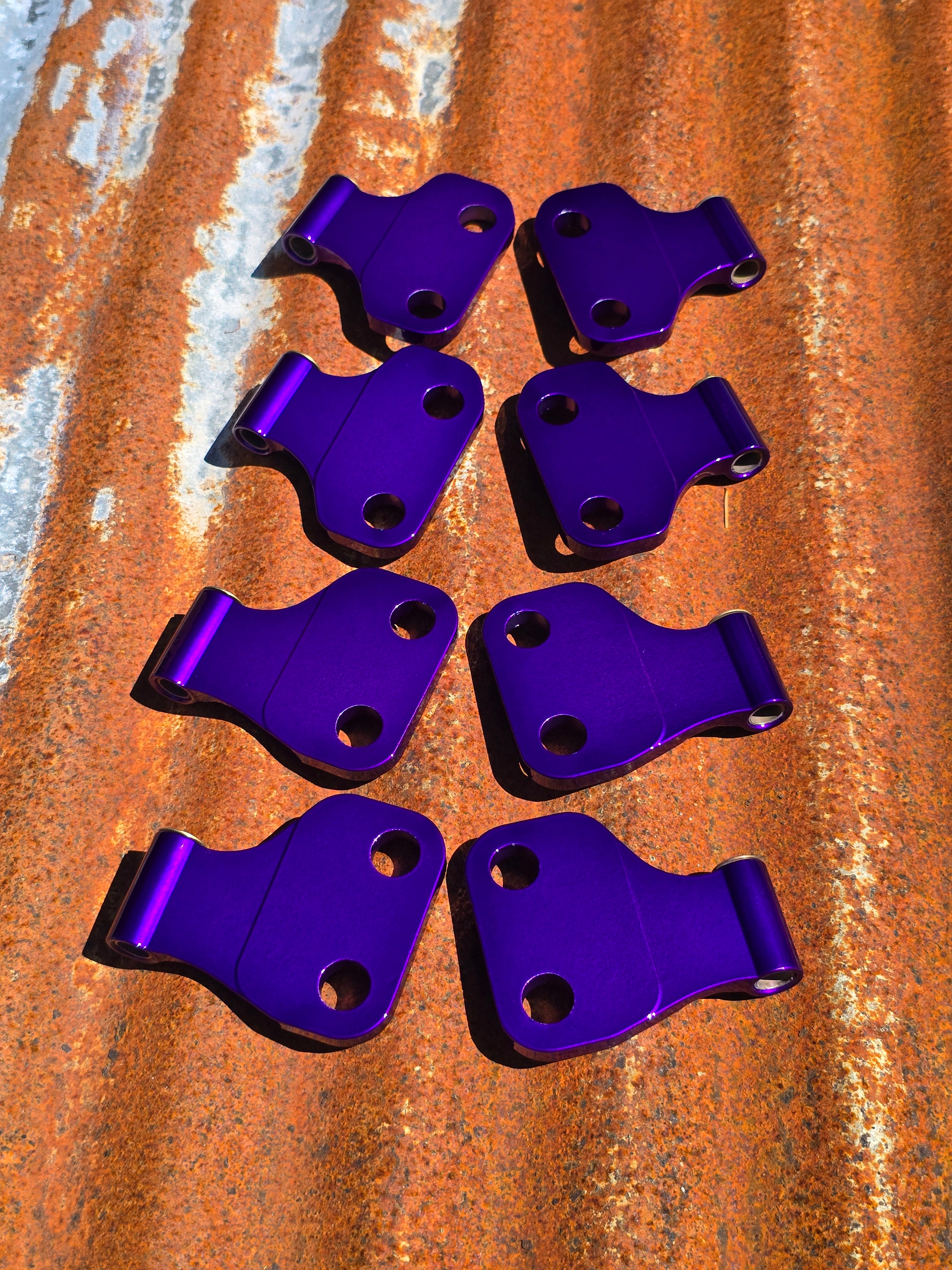 Jeep Wrangler JL & JT Powder Coated Inner Door Hinge Mounts