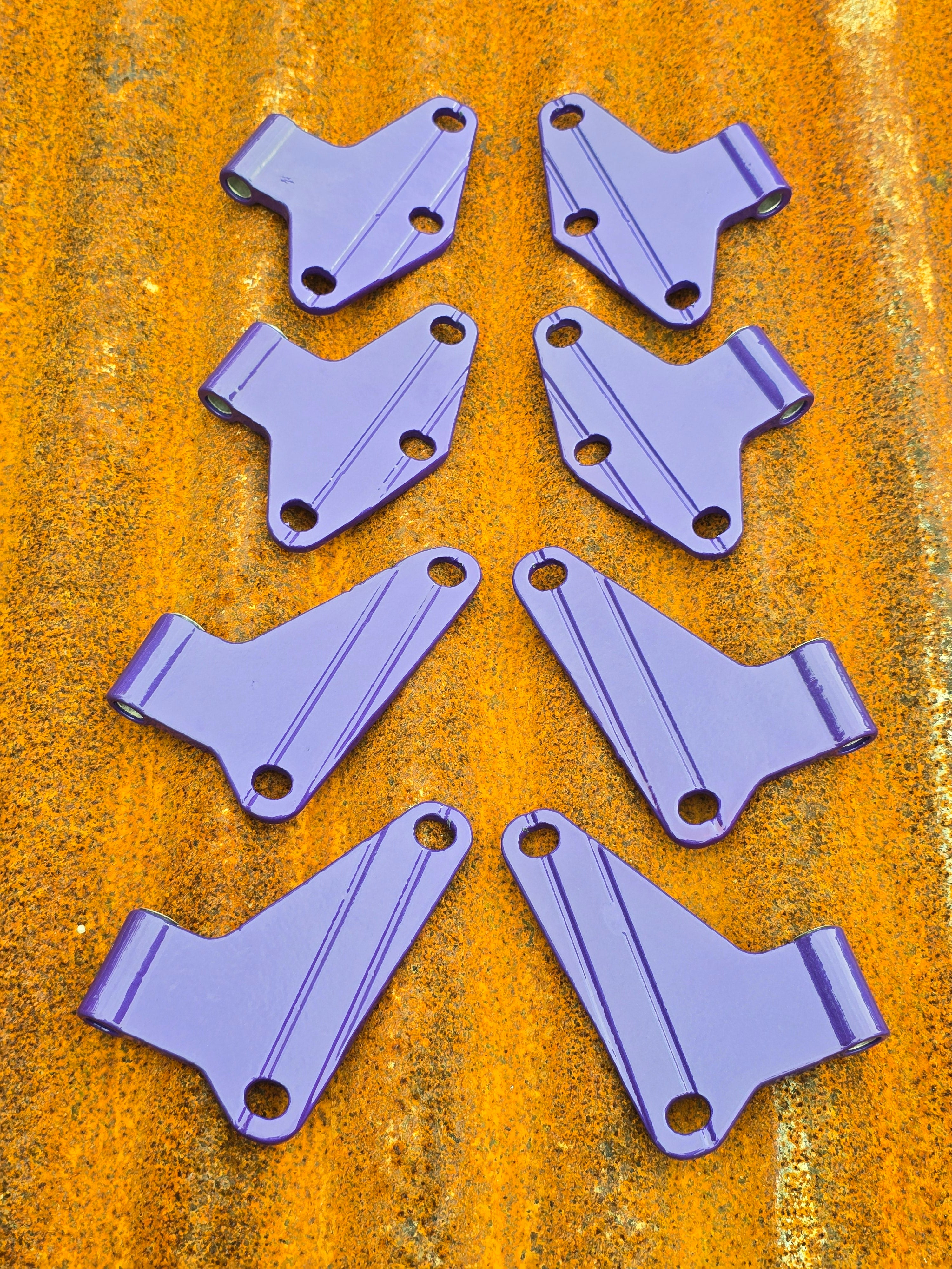 Jeep Wrangler JK Powder Coated Inner Door Hinge Mounts