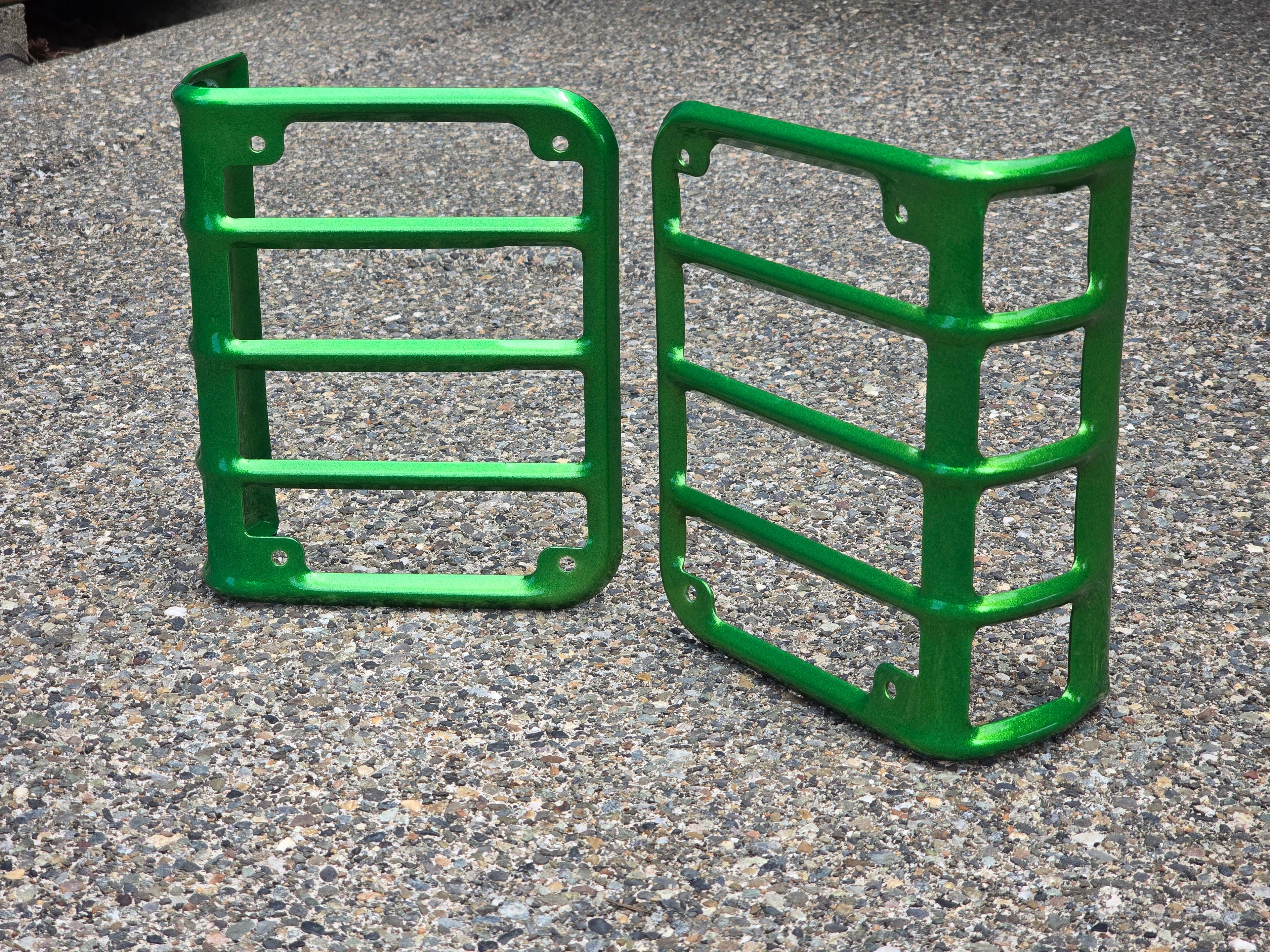 Jeep Wrangler JK Powder Coated Tail Light Covers