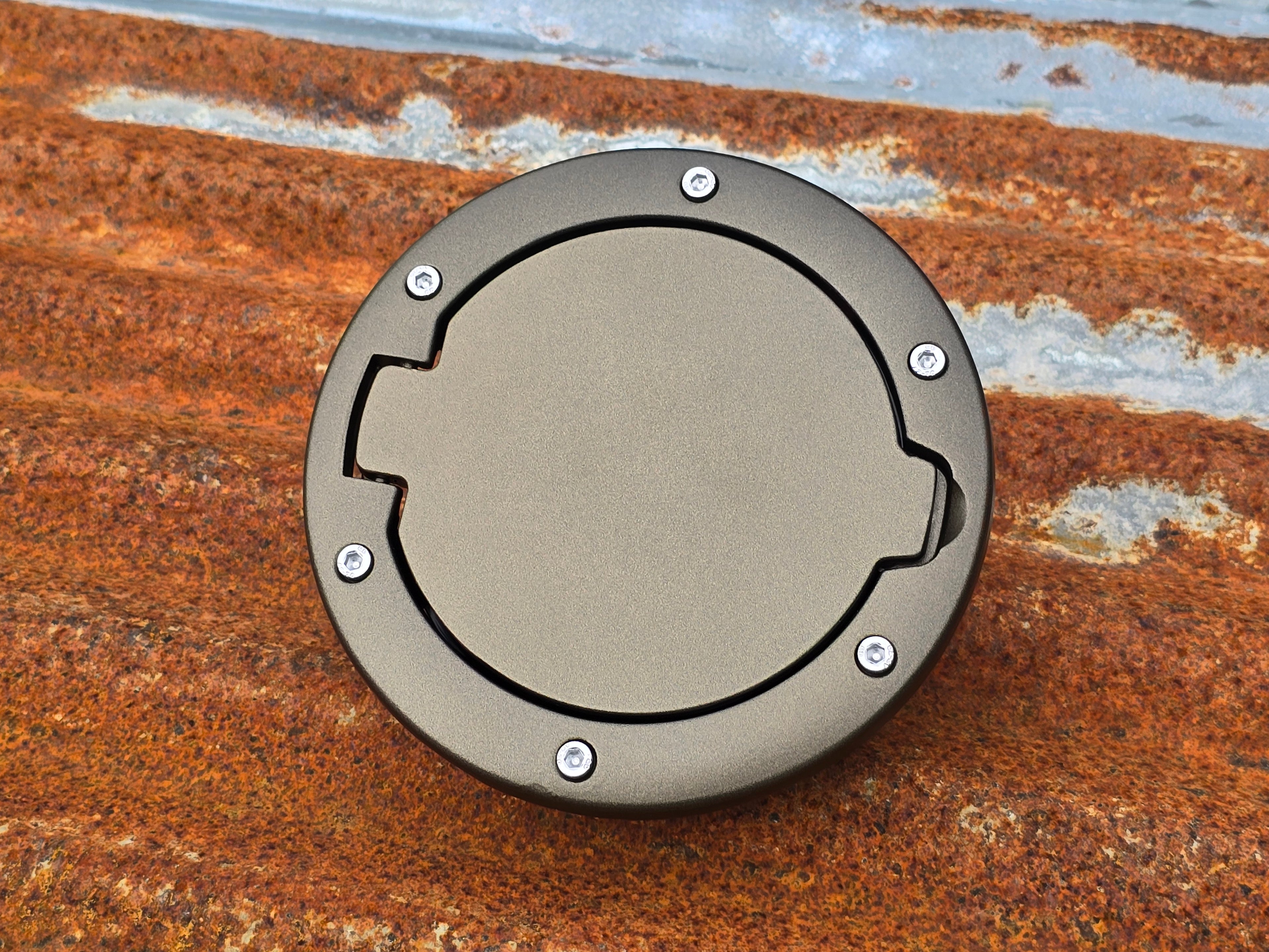 Jeep Wrangler JK Powder Coated Fuel Door