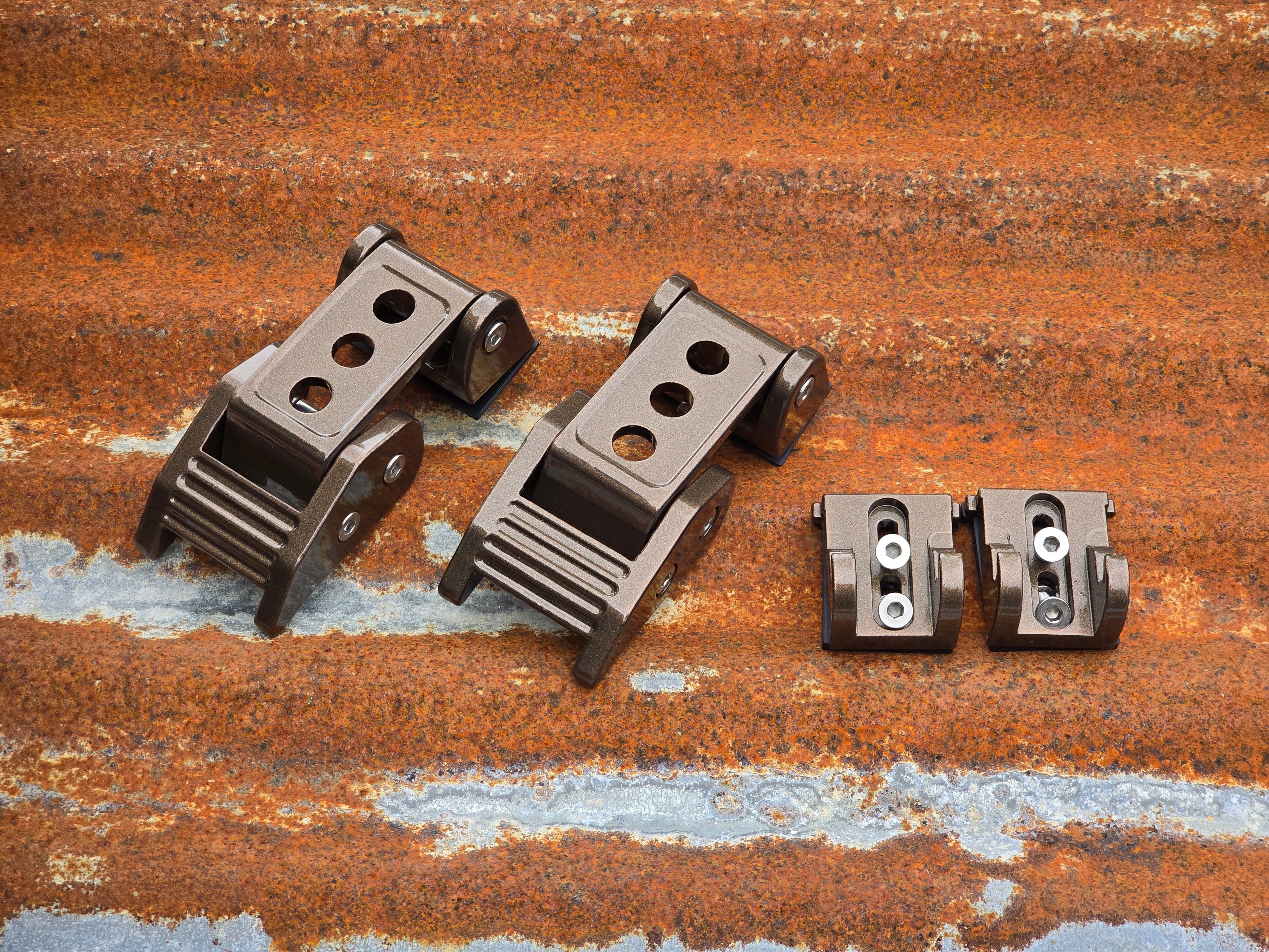 Jeep Wrangler JK, JL & JT Gladiator Powder Coated Hood Latches