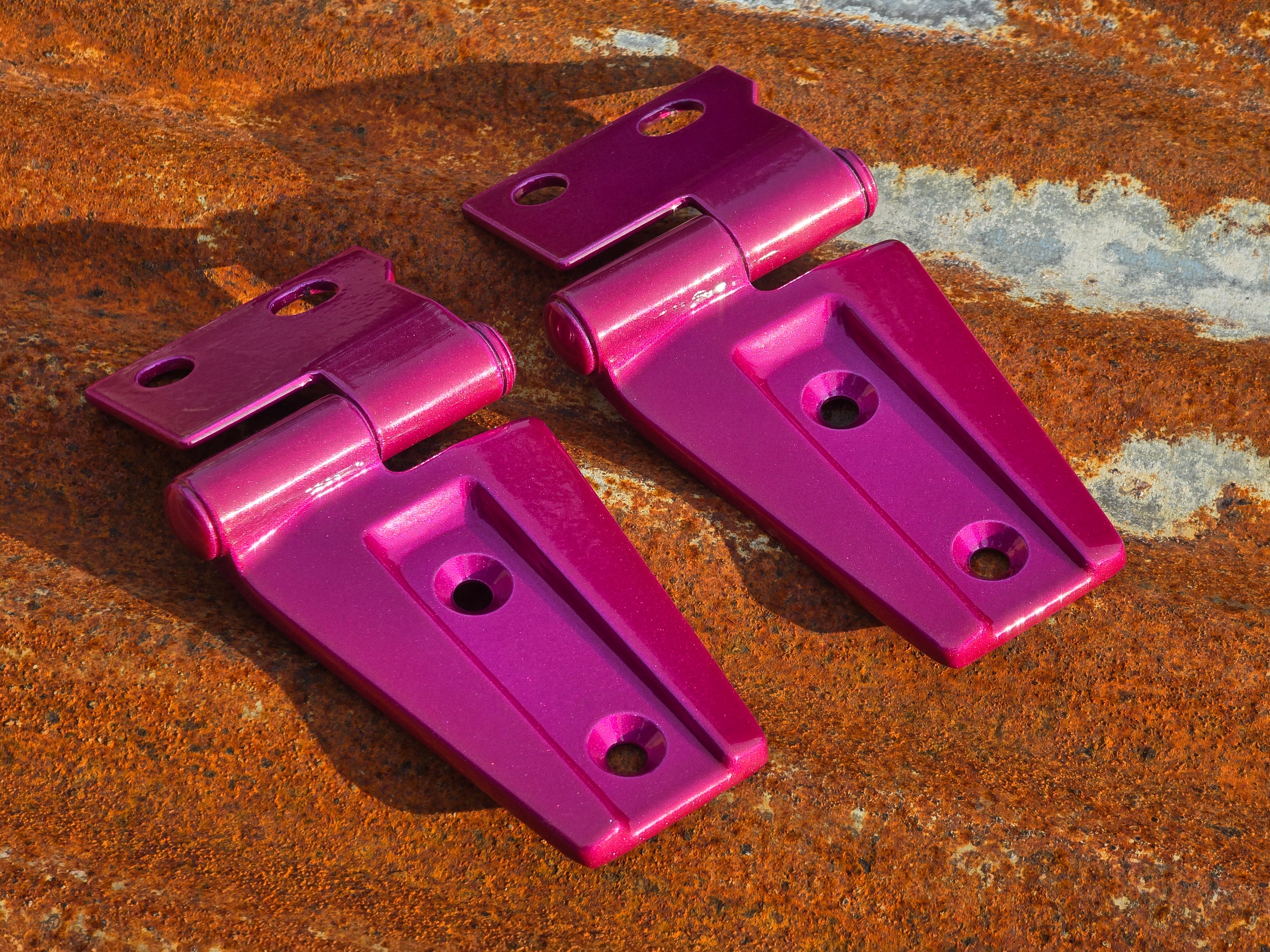2007-2018 Jeep Wrangler JK Powder Coated Hood Hinges