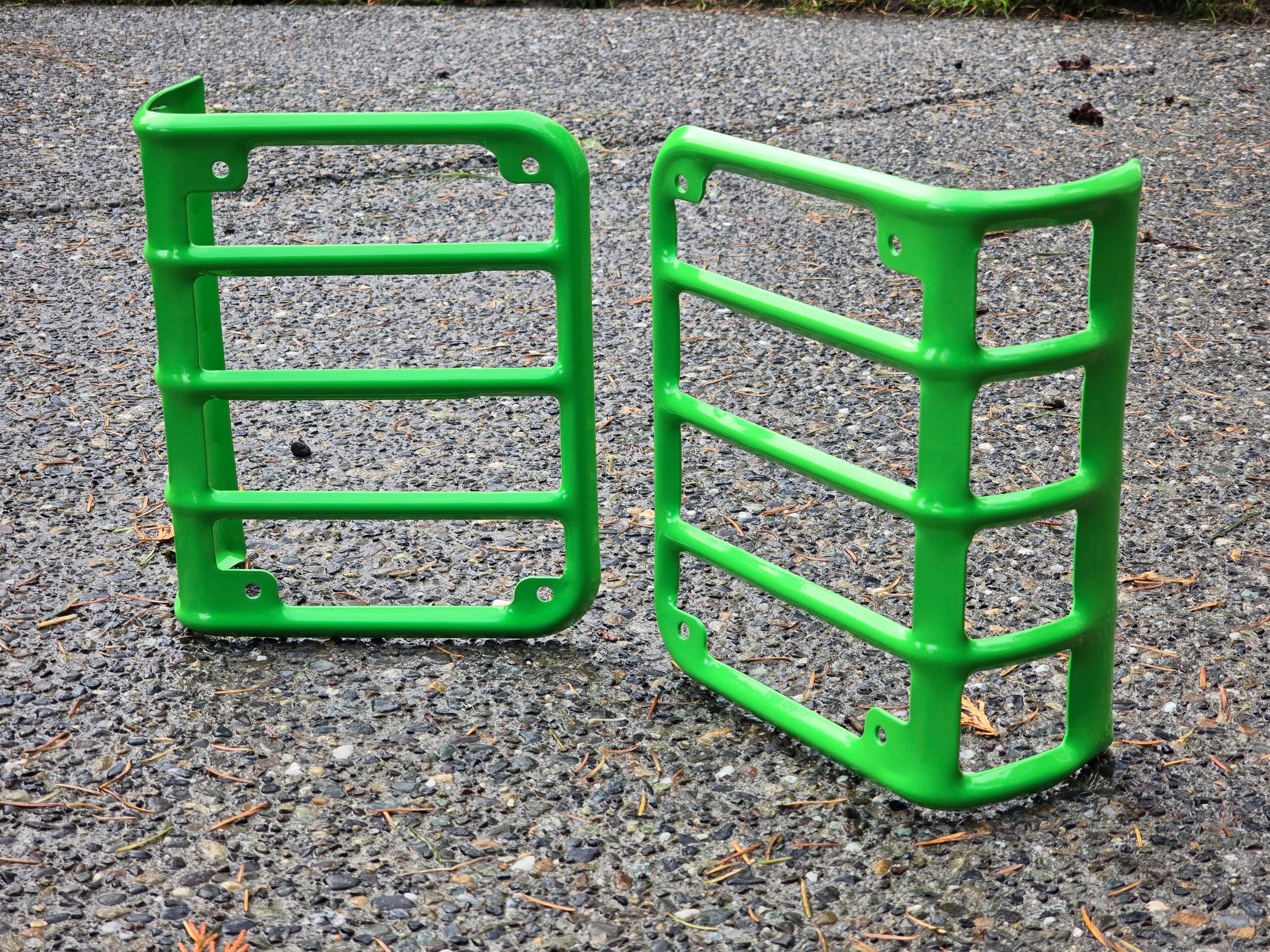 Jeep Wrangler JK Powder Coated Tail Light Covers