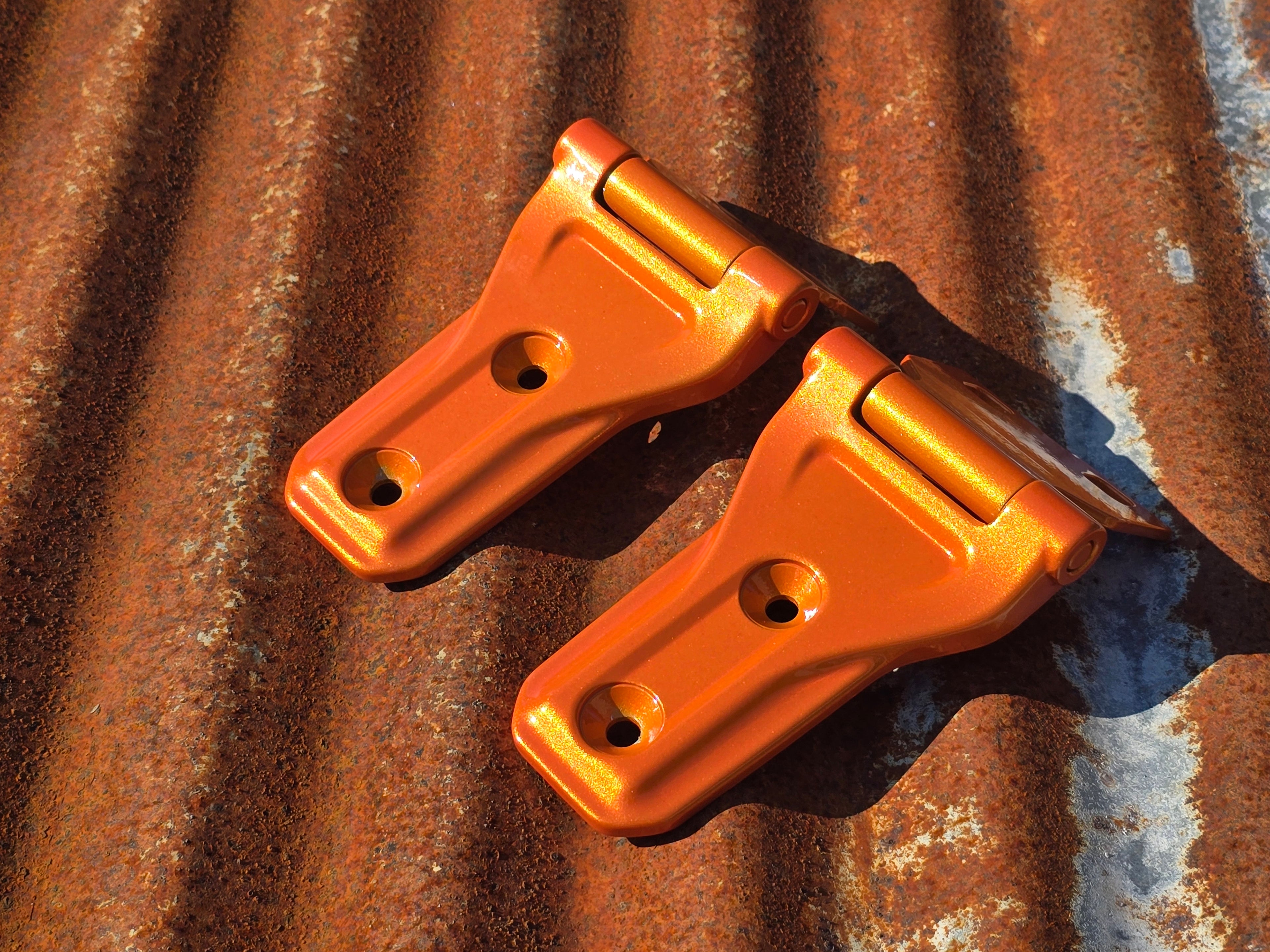 Jeep Wrangler JL & JT Powder Coated Hood Hinges