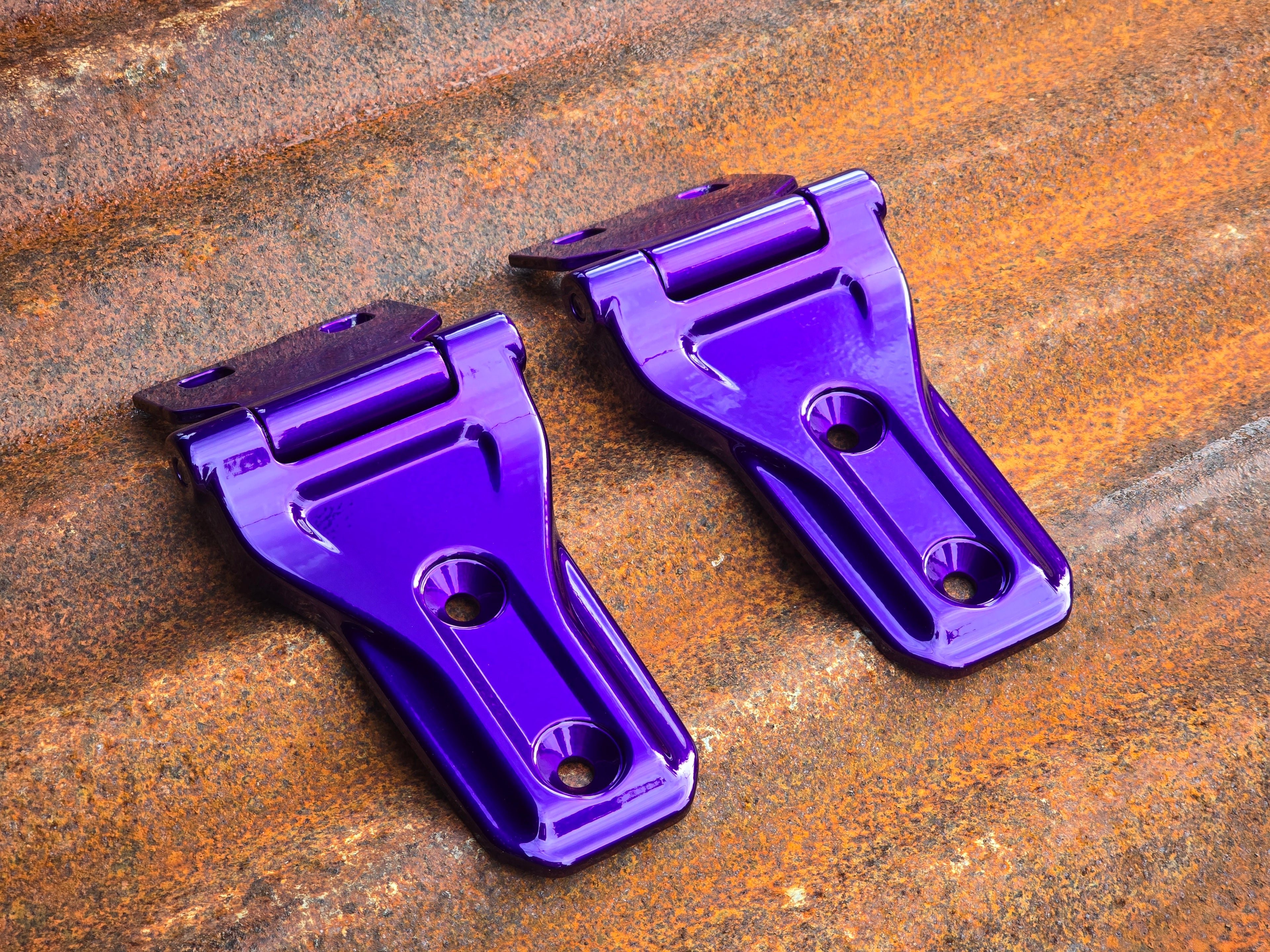 Jeep Wrangler JL & JT Powder Coated Hood Hinges