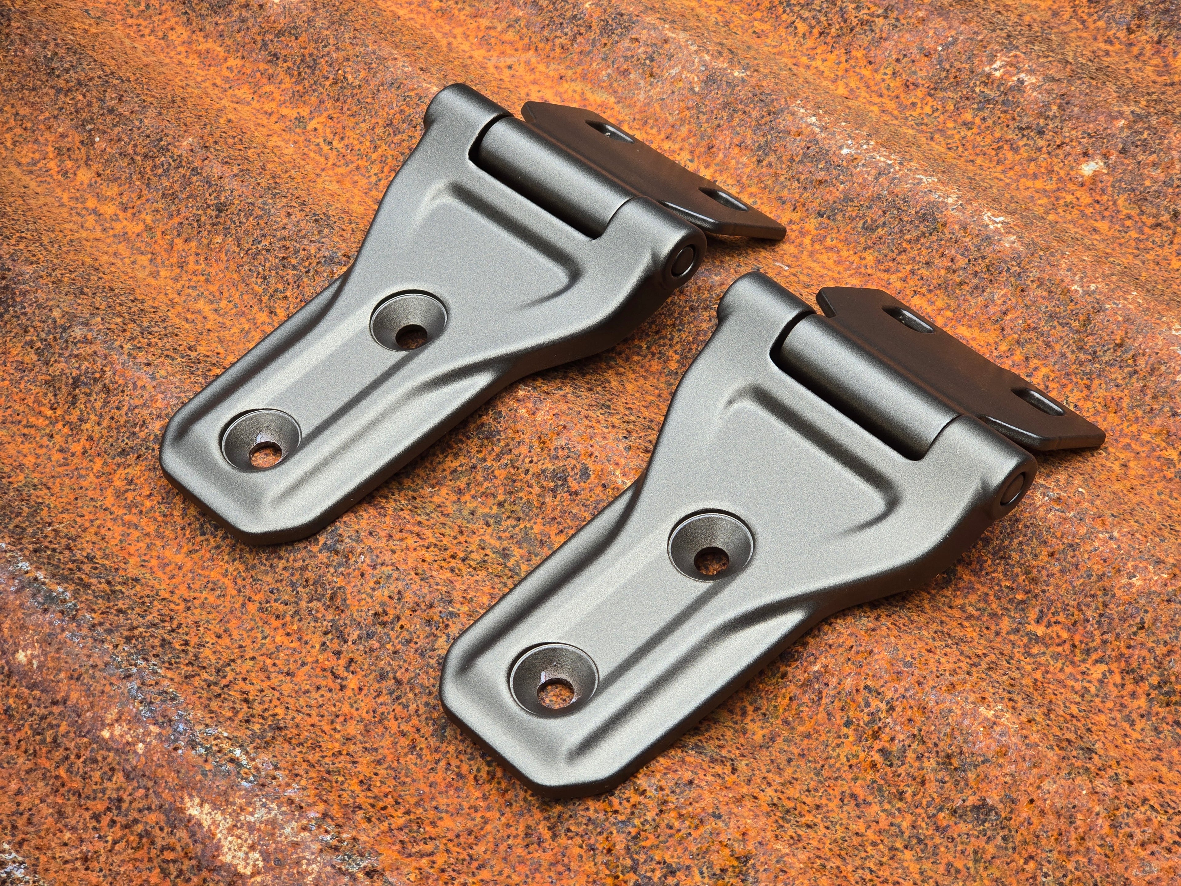 Jeep Wrangler JL & JT Powder Coated Hood Hinges