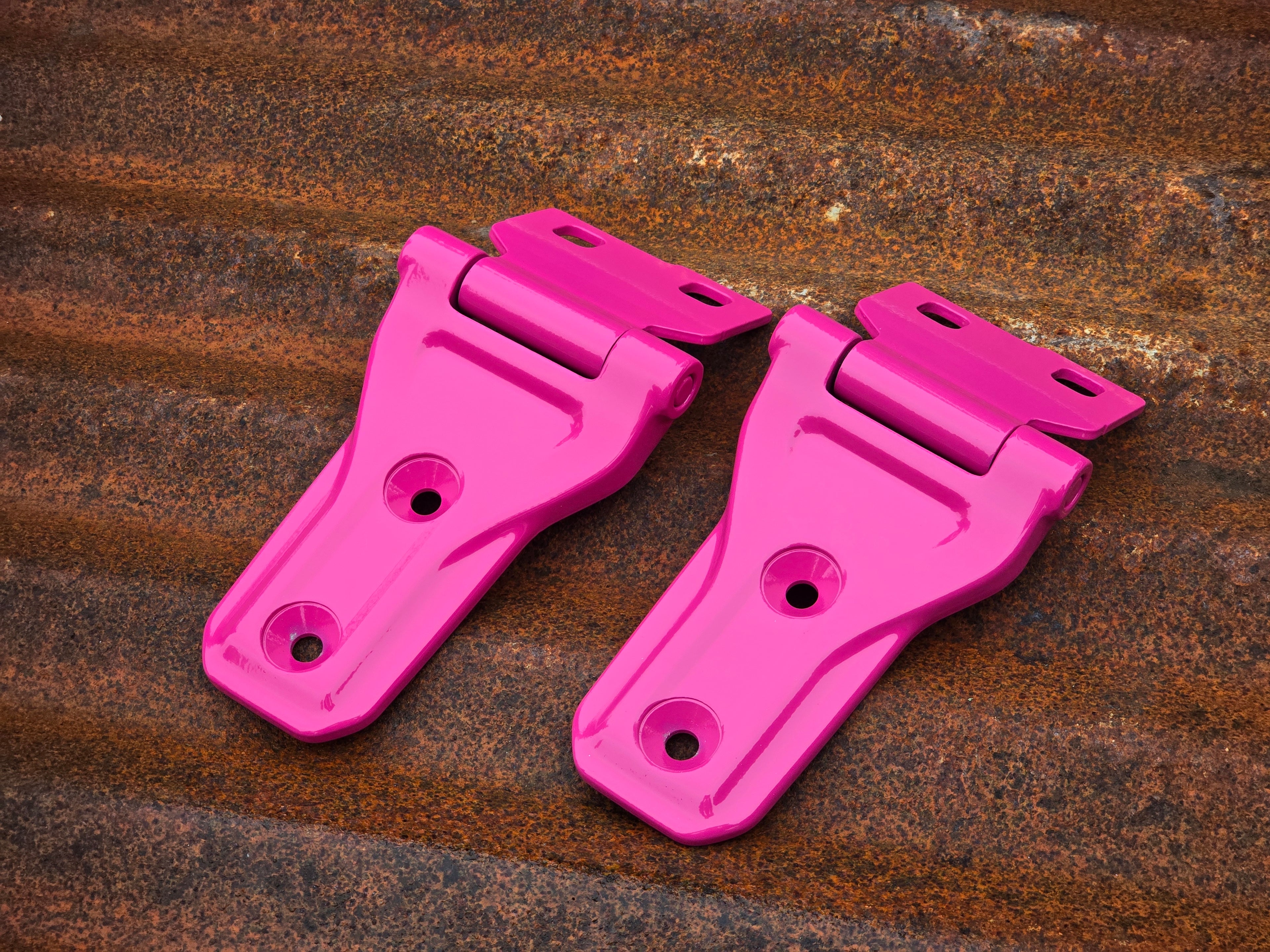 Jeep Wrangler JL & JT Powder Coated Hood Hinges