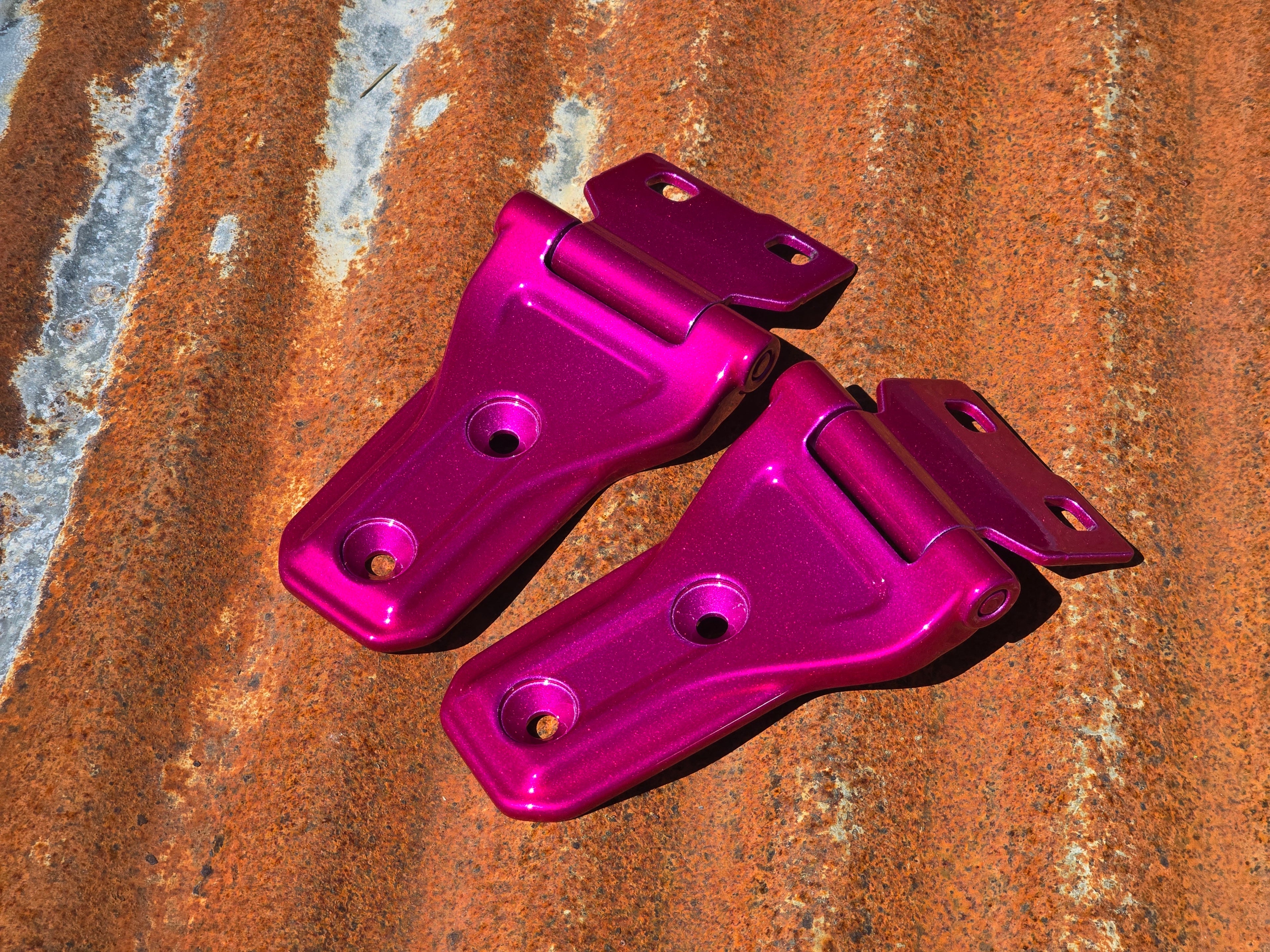 Jeep Wrangler JL & JT Powder Coated Hood Hinges