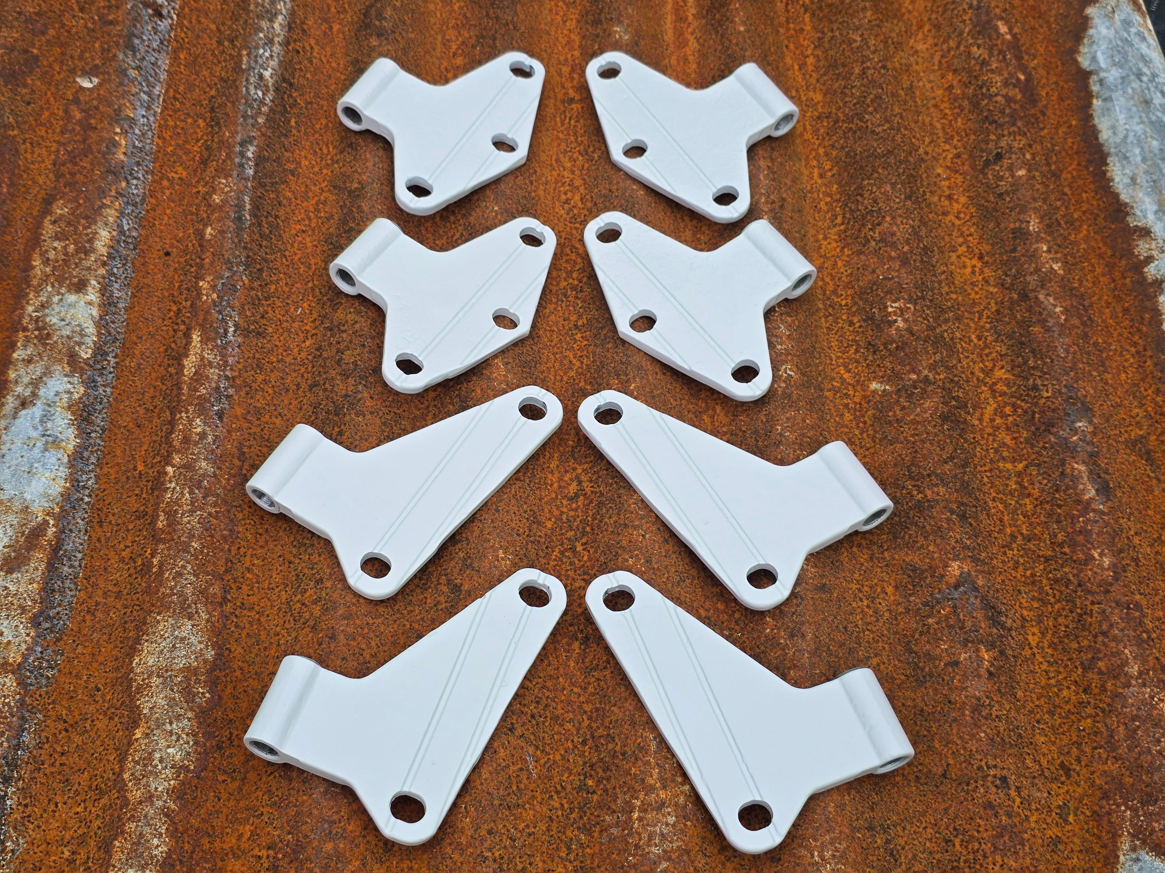 Jeep Wrangler JK Powder Coated Inner Door Hinge Mounts